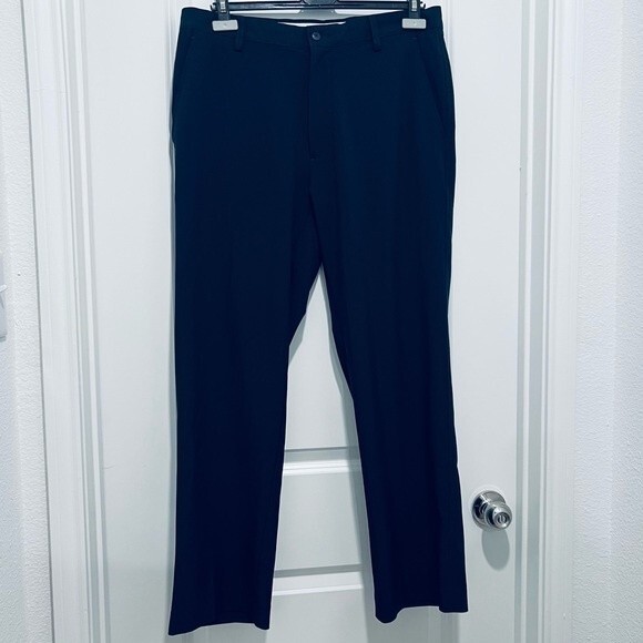 FootJoy Men's Navy Golf Performance Stretch Trousers in Size 34 x 30 - Picture 2 of 12